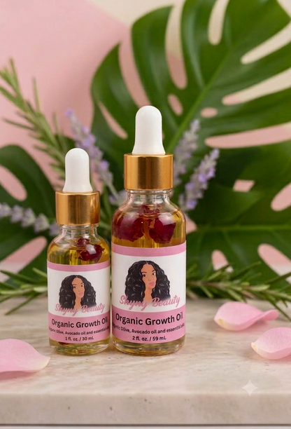 2 oz - Shyny Beauty Organic Hair Growth Oil